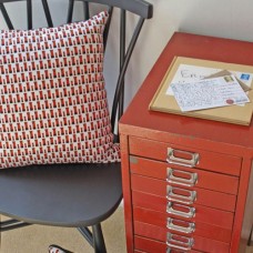 Very British Collection - Red Post Box Cushion (Square)